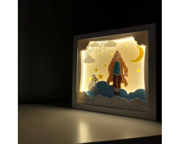 Tablou luminos Baietel 015