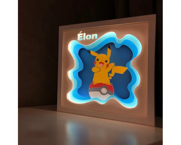 Tablou luminos Baietel 021