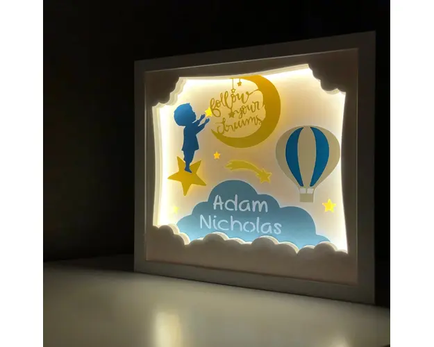 Tablou luminos Baietel 029