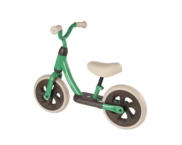Bicicleta fara pedale QPlay Trainer Balance bike verde