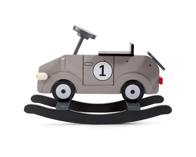 Balansoar Childhome My First Car Mdf gri