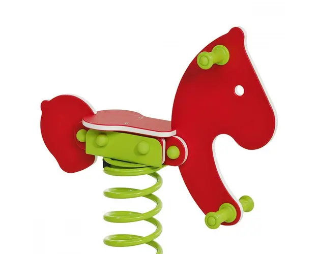 Balansoar pe arcuri HDPE ponei cu prindere pe beton