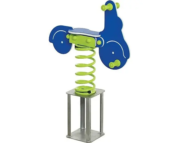 Balansoar pe arcuri HDPE scuter cu prindere in beton