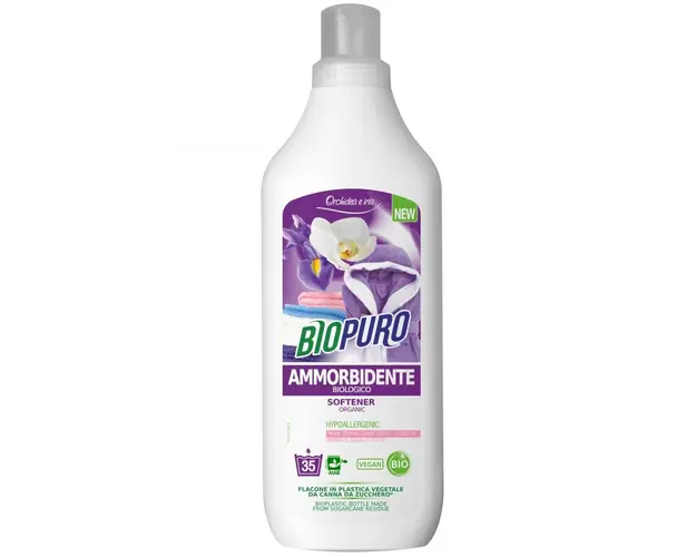 Balsam hipoalergen pentru rufe iris si orhidee bio 1 L