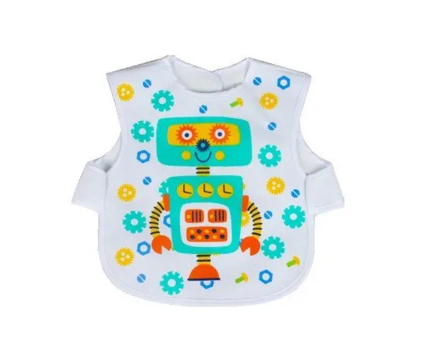 Baveta absorbanta mare SeviBebe Robot