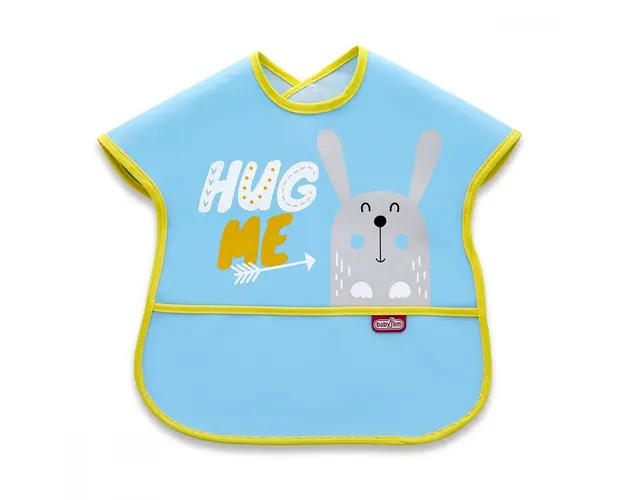 Baveta cu buzunar Poly Large Bib Blue