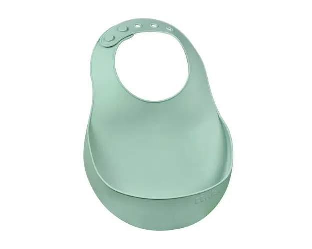 Baveta silicon Beaba Sage Green