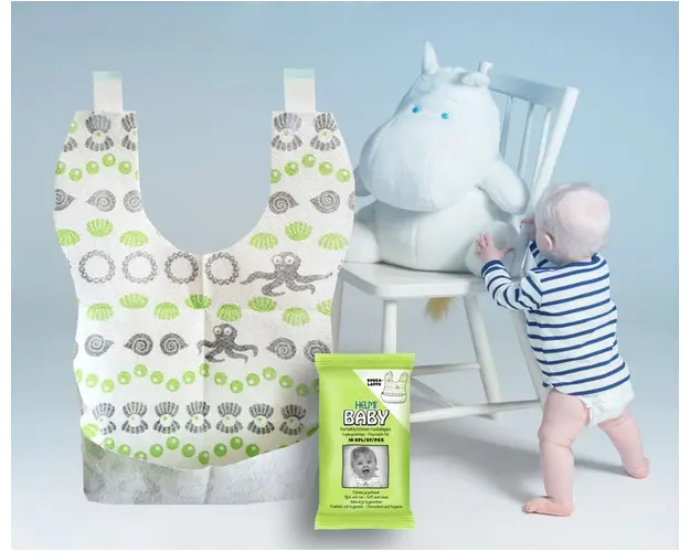 Bavete unica folosinta Helmi Baby 10 bucati