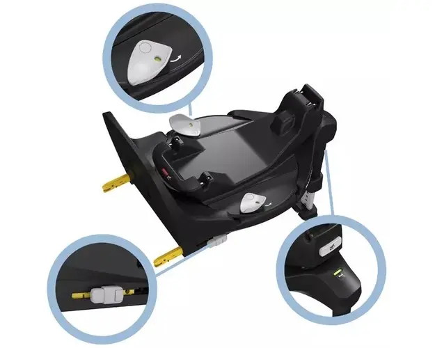 Baza auto Maxi-Cosi Familyfix 360 Pro black