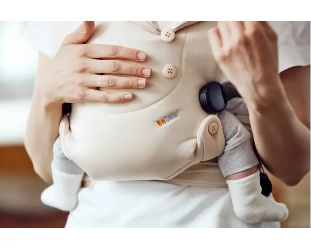 Sistem de purtare BeSafe Newborn Haven nou-nascuti Sand forest