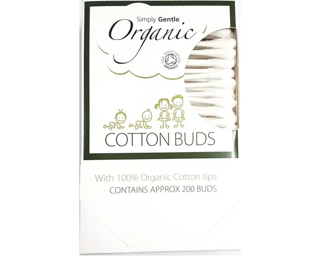 Betisoare organice pentru urechi 200 buc