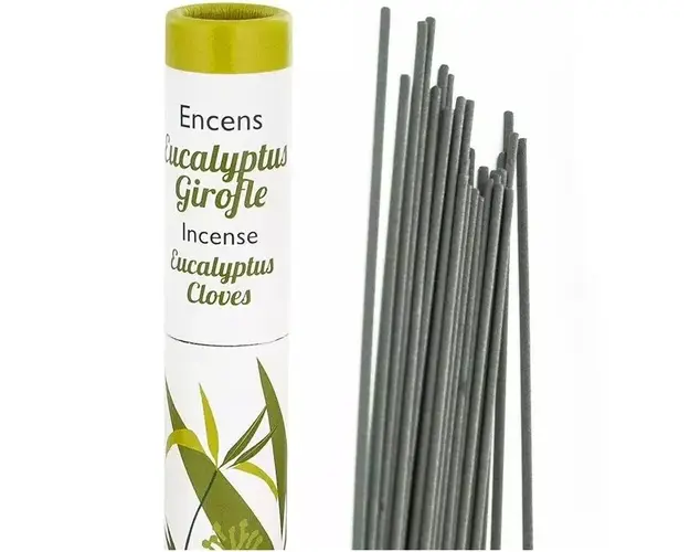 Betisoare parfumate Aromandise naturale japoneze eucalipt si cuisoare 30 buc
