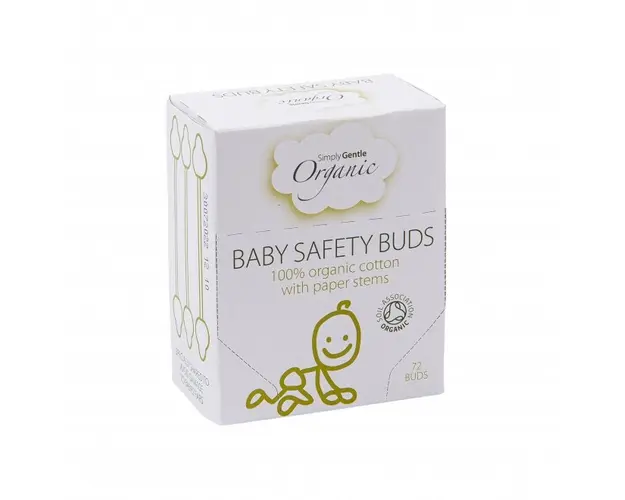 Betisoare urechi cu opritor pentru bebelusi 72 Buc