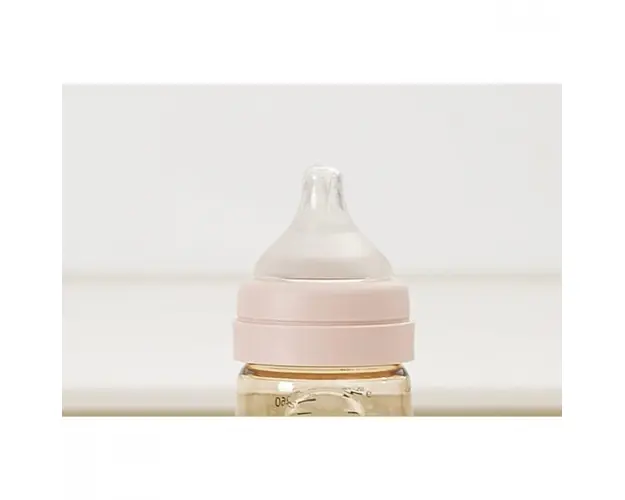 Biberon anticolici premium cu tetina S galben 160 ml