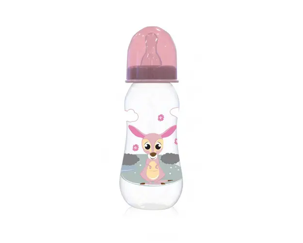 Biberon cu capac 0 luni+ 250 ml Blush Pink