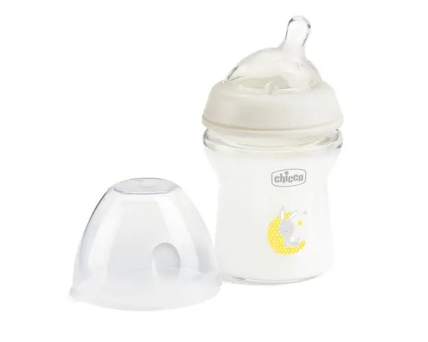 Biberon hranire din sticla Chicco Natural Feeling 150ml 0luni+