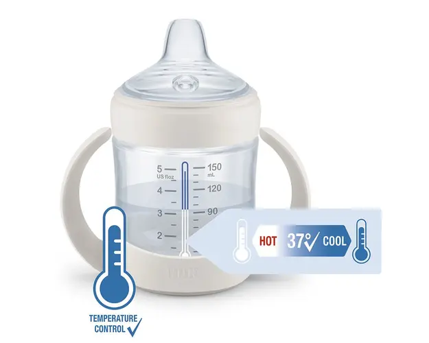 Biberon Nuk Learner First Choice 150 ml mov 6-18 luni