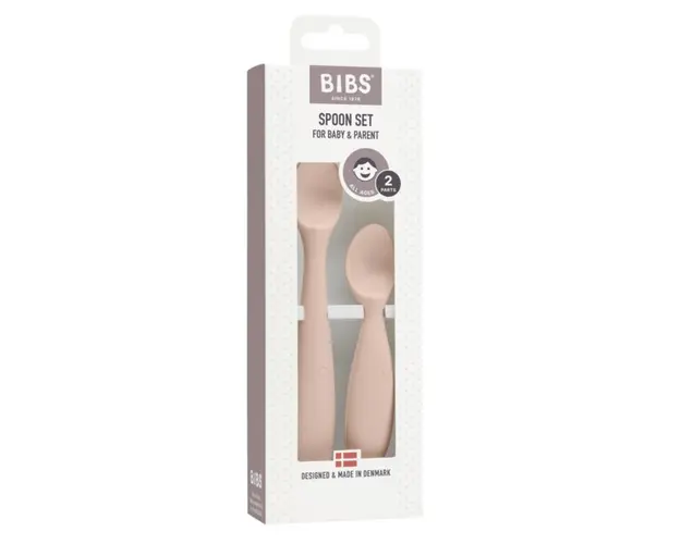Set 2 lingurite Bibs blush