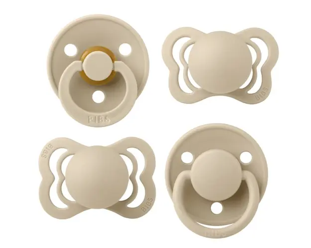 Set 4 suzete Bibs Try-it collection 0 luni + Vanilla