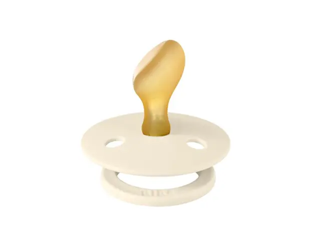 Suzeta Bibs Colour Latex tetina anatomica 6 luni + Ivory