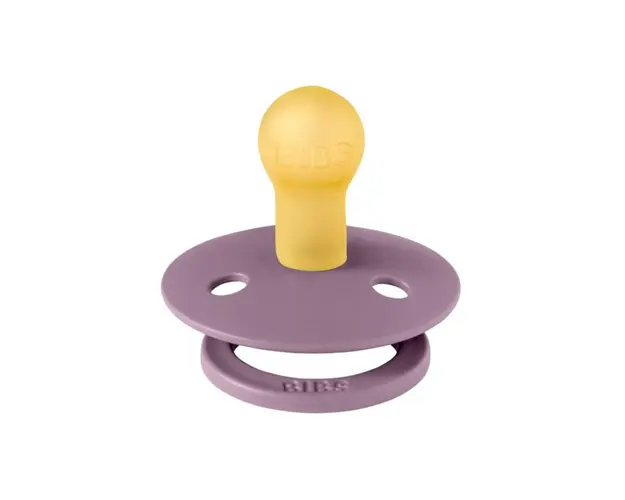 Suzeta Bibs Colour Latex tetina rotunda 0 luni+ Mauve