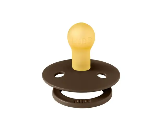 Suzeta Colour Latex Bibs tetina rotunda 0 luni + Mocha