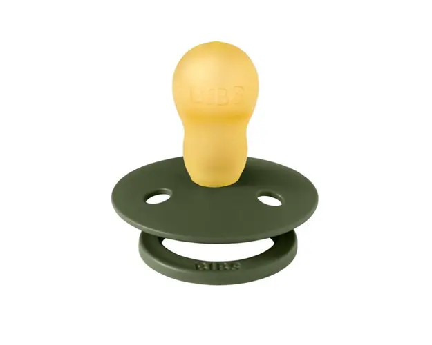 Suzeta Bibs Colour Latex tetina rotunda 18 luni+ Hunter Green