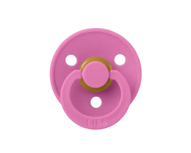Suzeta Bibs Colour Latex tetina rotunda 6 luni + Bubblegum