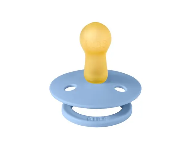 Suzeta Bibs Colour Latex tetina rotunda 6 luni + Sky Blue