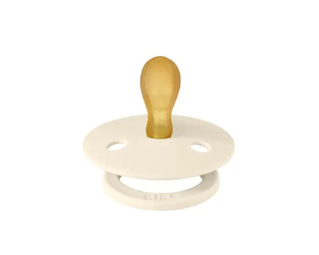 Suzeta Colour Latex Bibs tetina simetrica 0 luni + Ivory