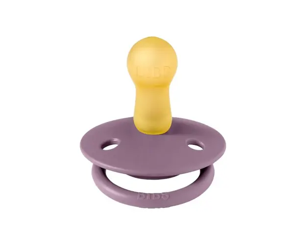 Suzeta Bibs de lux Latex tetina rotunda 6 luni+ Mauve