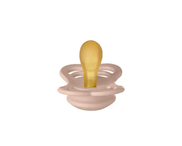 Suzeta Bibs Supreme Latex tetina simetrica 0 luni + Blush