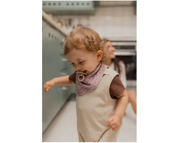 Bavetica Bandana Bibs x Liberty Eloise Blush