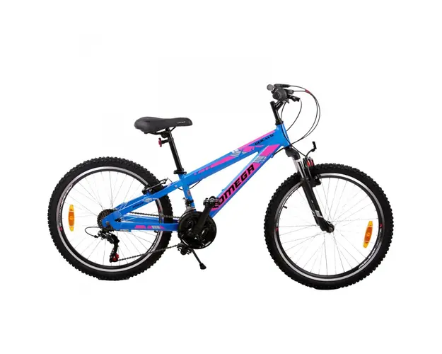 Bicicleta copii Omega Gerald 20 inch 6 viteze albastru
