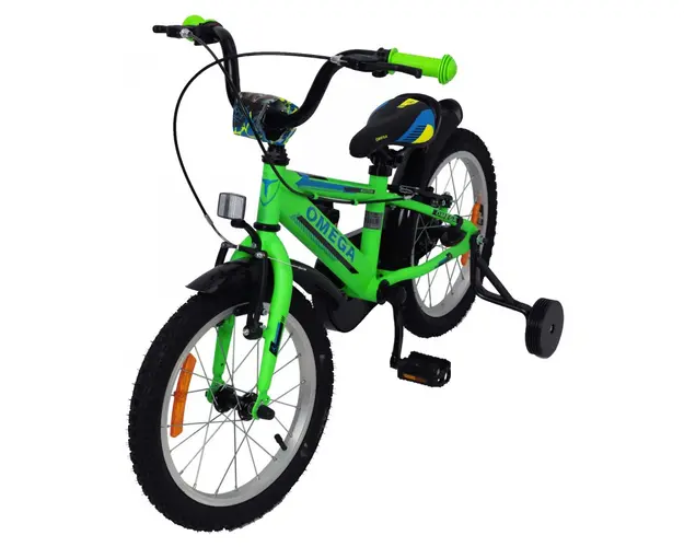 Bicicleta copii Omega Master 16 inch verde
