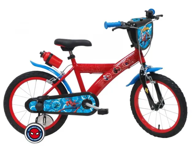Bicicleta Denver Spiderman 16 inch pentru baieti