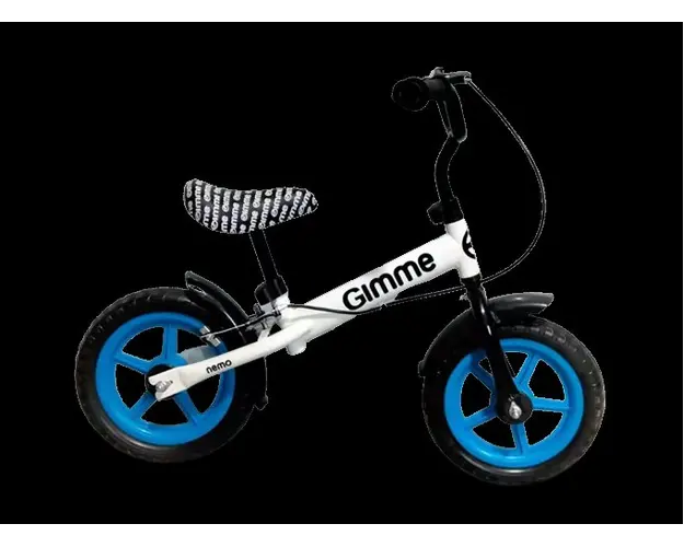 Bicicleta fara pedale 11 inch cu frana Nemo Blue