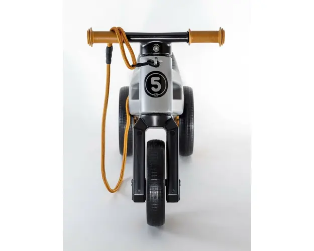 Bicicleta fara pedale Funny Wheels Rider SuperSport 2 in 1 Matte Grey