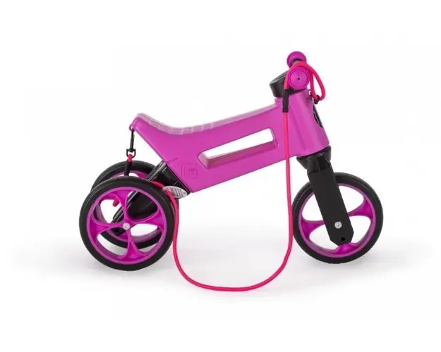 Bicicleta fara pedale 2 in 1 Funny Wheels Rider SuperSport Violet