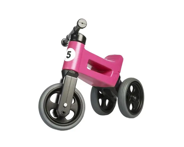 Bicicleta fara pedale Funny Wheels Rider Sport 2 in 1 Pink
