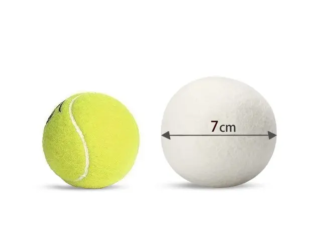 Bile pentru uscator din lana ecologica din Noua Zeelanda 6 bucati