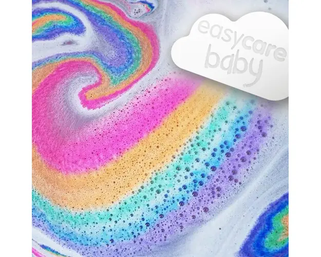 Bomba de baie EasyCare Baby norisor cu efect de curcubeu 110g