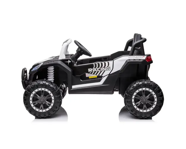 Buggy UTV electric copii 4 x 4 A036 doua locuri alb
