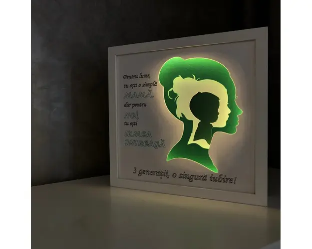 Tablou luminos Bunici 002