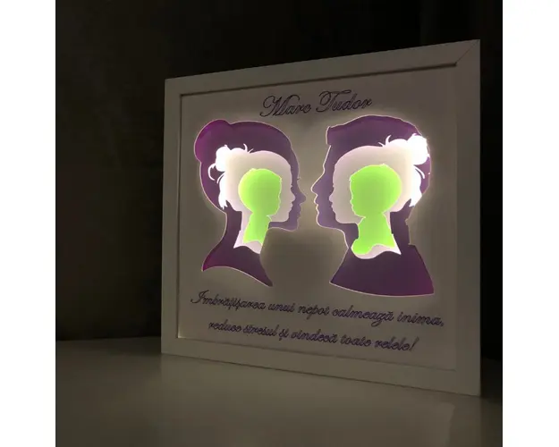 Tablou luminos Bunici 011