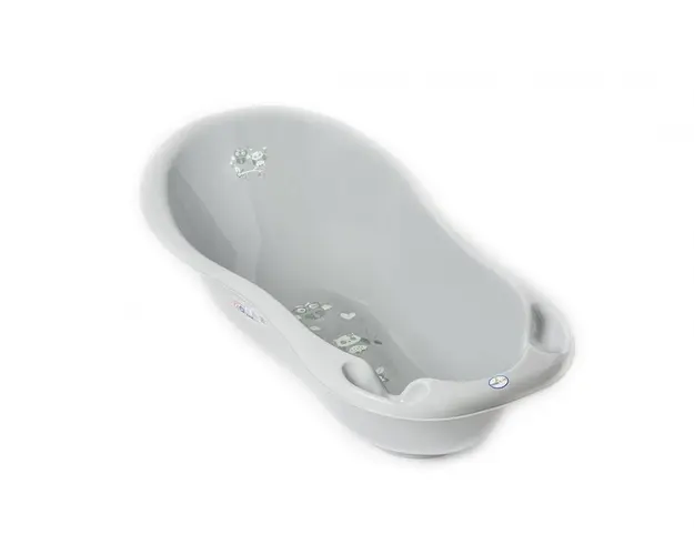 Cadita copii 86 cm cu senzor de temperatura Owl Gri