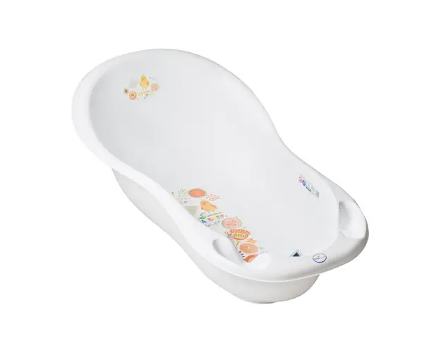 Cadita copii Folk 102 cm Alba