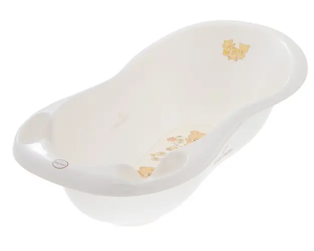 Cadita copii Tega Baby Lux Bear 102 cm Alb