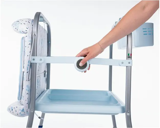 Cadita cu masa de infasat Chicco Ocean 0luni+