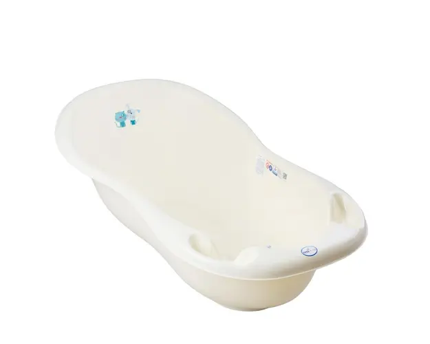 Cadita Tega Baby DogCat 102 cm cu senzor de temperatura Galben deschis